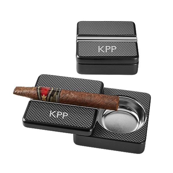 Let's Make Memories Personalized Father's Day Cigar Holder + Ashtray