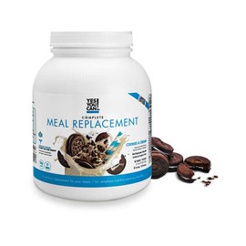 Yes You Can! Complete Meal Replacement Shake - 15 Servings (Cookies & Cream) - Meal Replacement Protein Powder with Vitamins and Minerals, All-in-One Nutritious Meal Replacement Shakes