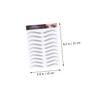 OHPHCALL Waterproof Sticker Eyebrows Easy to Use Natural Look Artificial