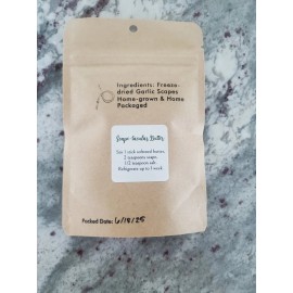 Lewis Roots 1 OZ Specialty Freeze Dried Natural Garlic Scape Seasoning-GREA