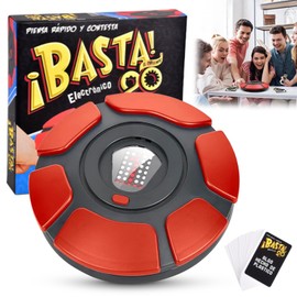 lemonsea Juegos de Mesa, Basta Juego de Mesa de Ritmo Rápido, Dos Modos de Juego Basta de Mesa, Aprendizaje Interactivo, Juego de Mesa Familiares De Mesa Español para Adultos Y Niños