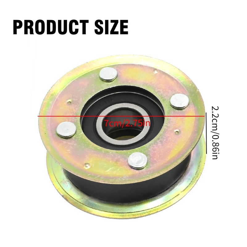Anxingo 131-4529 Drive Belt Tensioner and Idler Pulley Kit Replacement