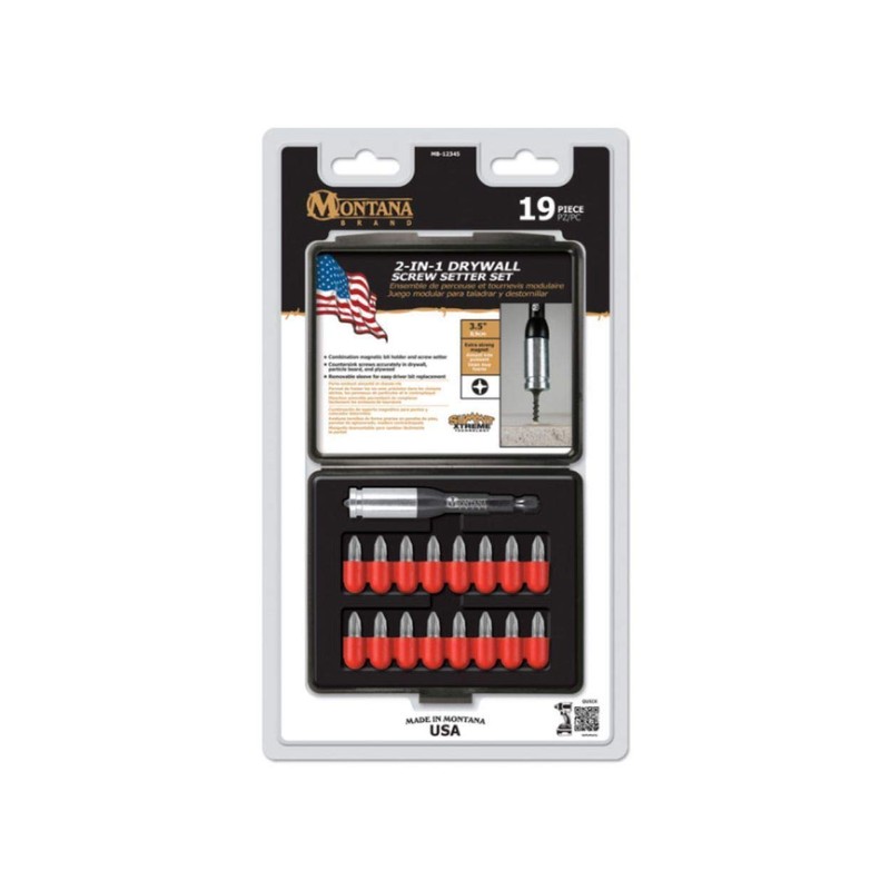 Drywall Screw Setter Set (7-Piece)