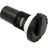 Waterway 660-3561 1" Top Scalloped Access Silent Air Control, Black