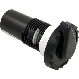 Waterway 660-3561 1" Top Scalloped Access Silent Air Control, Black