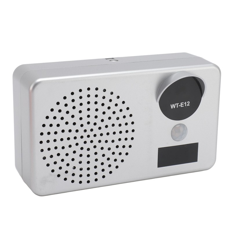 Wireless Infrared Motion Sensor Alarm 2500mA Rechargeable Waterproof Body Induction