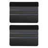 2-Pack Felt Edge Squeegee Tool for Car Vinyl Wrap, Window