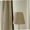 WOONEKY Versatile Lamp Shade Harp Holder Finials 2pcs Brass Lamp