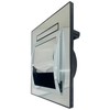 KAISERAUM Recessed Toilet Paper Holder with Pop-Out Shelf, Tissue Paper