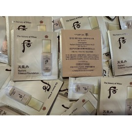 The history of Whoo Radiant Essence Foundation No.21 1ml x 40pcs SPF 35/ PA++