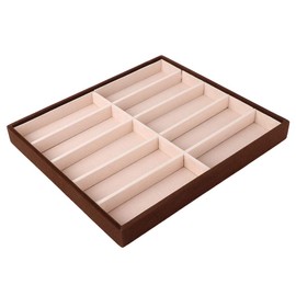 Sunglass Display Case Ecofriendly 37×33×4 Sunglass Box 10 Grids Modern Glasses Organizer Eyeglass Display Storage Cases