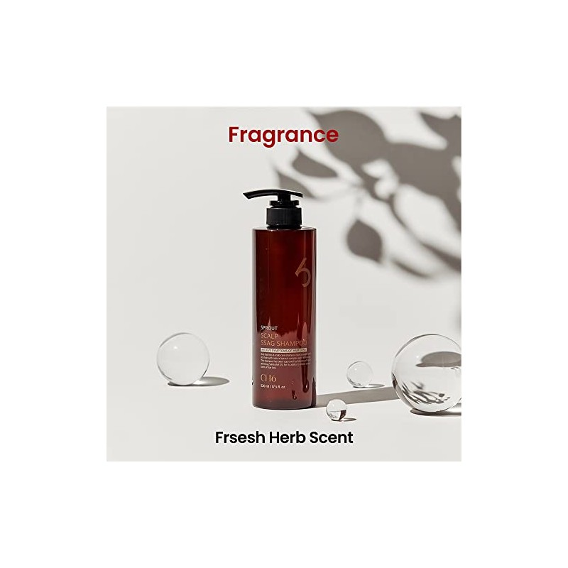 Scalp Ssag Shampoo 520ml – Shampoo Coreano Anticaída y Anti-Envejecimiento