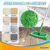 KEEPOW Reusable Wet Pads Refills Compatible with Swiffer Sweeper Mop,