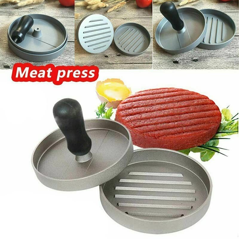 AIMALL Non-Stick Burger Press Aluminum Hamburger Maker Patty Mold -