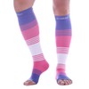 Doc Miller Open Toe Compression Socks Women and Men 20-30mmHg,