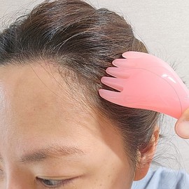 Pink Fork-Shaped Gua Sha Acupressure Massager Massage 3ea