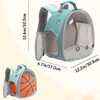Portable Travel Backpack Habitat for Small Animal, Space Capsule Bubble