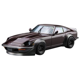 Aoshima Bunka Kyozai 1/24 The Model Car Series No. 30 Nissan S30 Fairlady Z Aero Custom 1975 Plastic Model