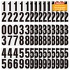 2 inch Self Adhesive Numbers for Mailbox, House Numbers, Reflective