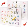 Magnetic Alphabet Tracing Board - double sided letters & numbers