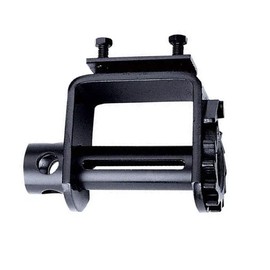 Mytee Products Heavy-Duty Portable Bolt-On Trailer Winch with Black Powder Coating - 16,500 lbs BS