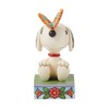 Enesco Peanuts by Jim Shore Collection Snoopy Balancing Butterfly on