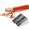 Wanfor Sharpener, Metal Bevelled Double Hole Pencil Sharpener School Office