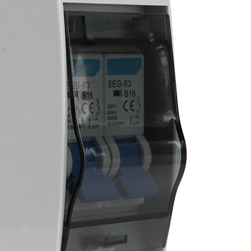 Circuit Breaker 2 Way MCB Switch Protection Waterproof Distribution Box