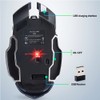 Rechargeable X8 Wireless Game Mouse Silent LED Backlit USB 1800DPI