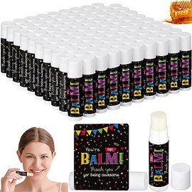 Regalos de Navidad, bálsamos labiales a granel, regalos de agradecimiento para empleados, regalos de agradecimiento del equipo, regalos de fiesta, rellenos de calcetines para Navidad, enfermeras