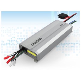 Clarion XR5520 Class D 5-Channel 800W Maximum Power Handling Car Audio Amplifier Sound System Subwoofer Speaker Amp with Gravity Magnet Phone Holder and 4 Gauge Kit Blue Bundle