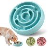 Facdiary Slow Feeder Dog Bowls Puzzle Dog Bowl with Anti-Slip