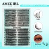 Natural Lash Clusters Left&Right Eyelash Clusters 280pcs C Curl Wispy