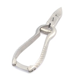 OdontoMed2011® PROFESSIONAL TOENAIL CLIPPERS – 5 INCH STAINLESS STEEL - SILVER THICK TOE-NAIL CLIPPERS FOR INGROWN TOENAILS & THICK NAILS ODM
