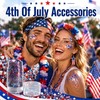 4th of July Face Glitter Stick, 2026 New Patriotic Red