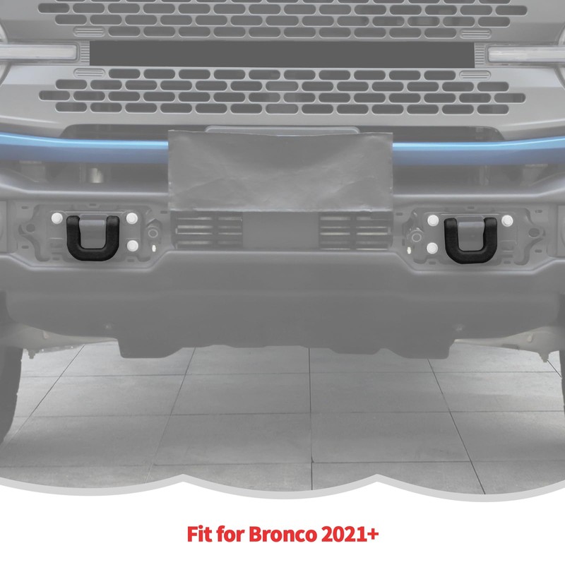 RT-TCZ Tow Hook Covers Bumper Tow Hook Covers Rubber Protector