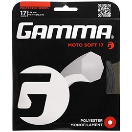 Gamma Tennisstring Moto Soft- Orange, 1.24 Mm