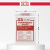 Ever Ready First Aid Compressed Sterile Gauze, 6-Ply Emergency Medical