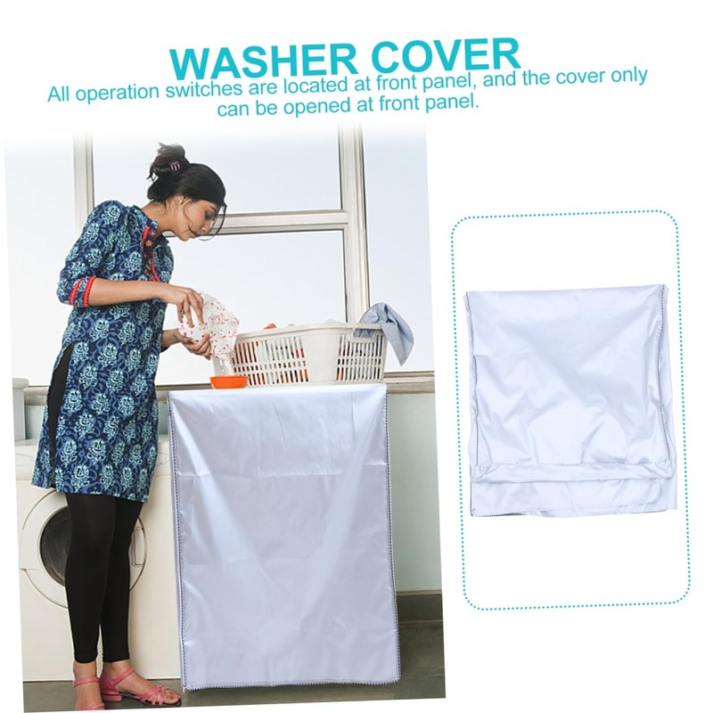 KOMBIUDA Laundry Room Must-Have Washing Machine Cover Dryer Cover Dustproof