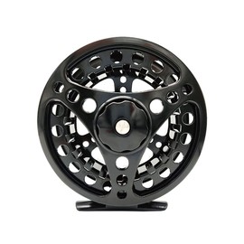 Orurdo Fishing Tackle Reel Fly Reel "Flaldo A" Large Arbor Fly Fishing (Black / 3.0 inches (75 mm) qb010212b01n0