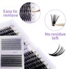 LYNK Lashes Cluster Lashes, 240 Pieces, Mixed 40D Tray, DIY