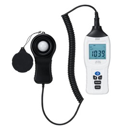 Sanwa Direct 400-TST932 Digital Illuminance Meter, Separate Lux Meter, 0-400KLux with Case