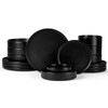 Onader 16 Piece Dinnerware Sets with Serving Bowls for 4,