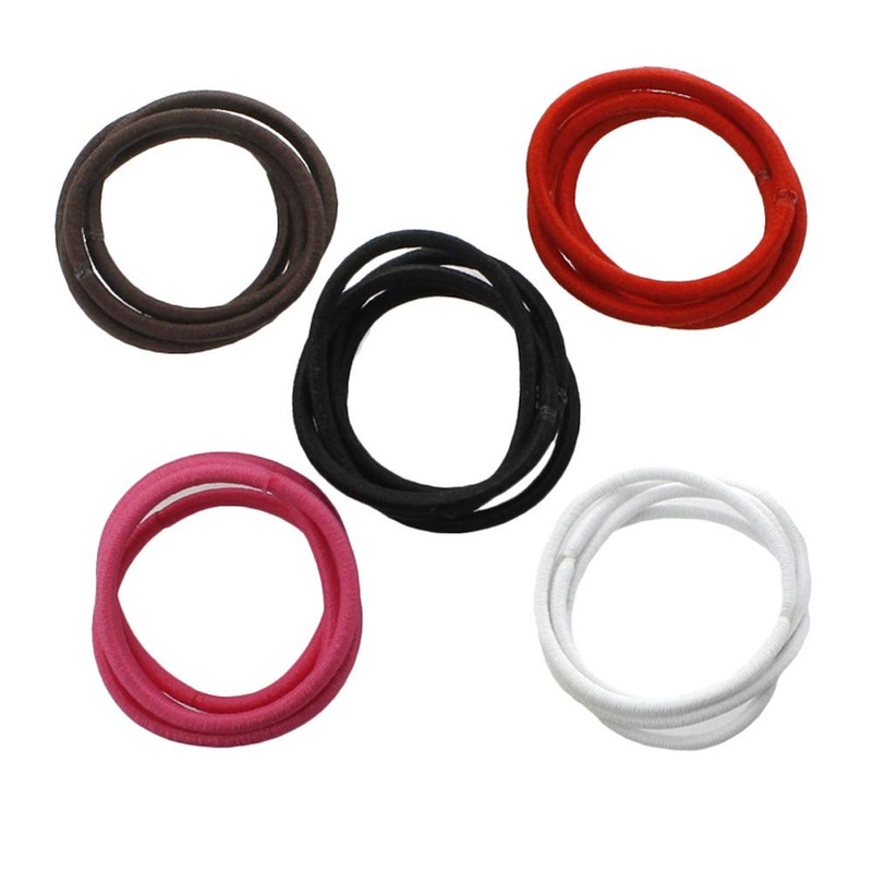 My Lello Hair Elastics Hair Ties, Professional Grade Ponytail Holders