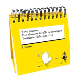 Die Mumins für alle Lebenslagen. Postkartenkalender 2026: Mit Zitaten und Illustrationen von Tove Jansson – Mit den Mumins durch das Jahr – Für alle Fans der kultigen Trolle