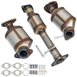 Catalytic Converter Compatible with Chevy Traverse 2009–2017, Buick Enclave 2008–2017, GMC Acadia 2007–2017, Saturn Outlook 2007–2010, 3.6L Cylinder, High Flow Catalyst Convertor - EPA Compliant