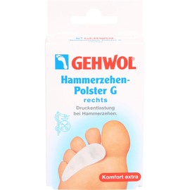 GEHWOL Polymer Gel Hammer Toe Pad G Right Pack of 1