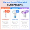 Centellian24 Madeca Derma Shield Vital Dewy Sunscreen, Protector Solar Híbrido,