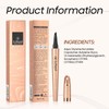 Microblading Brow Pencil with 4-Prong Micro Fork Tip (Light Brown)