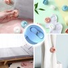 BLOOPIC 8 Piece Futon Anti-Slip Clip, Strong, Needleless Futon Fastener,